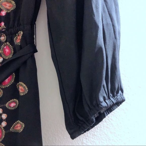 Max and Cleo Nikki Crimson Long sleeve Dress Small - Picture 8 of 8